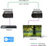 OREI 1080p HDMI Extender Over Ethernet up to 131 Feet - 1080@60Hz HDMI 1.4 HDCP 1.4, Power Over Cable (EX-130C)