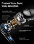 Euphony 301 Wireless Earbuds - Bluetooth Headphones for iPhone and Android, Premium Sound Wireless Ear Buds (EU301)