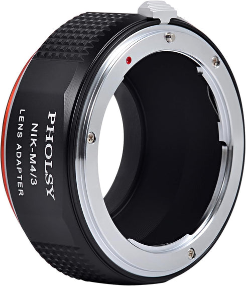 Lens Mount Adapter Nikon F to MFT, Compatible with Nikon F Lens to Micro Four Thirds Camera Body