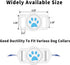 TiLanmiy 2 Pack Silicone Dog Collar Holder, Waterproof Protective Case for GPS Tracker, Anti-Lost Tracking Accessories