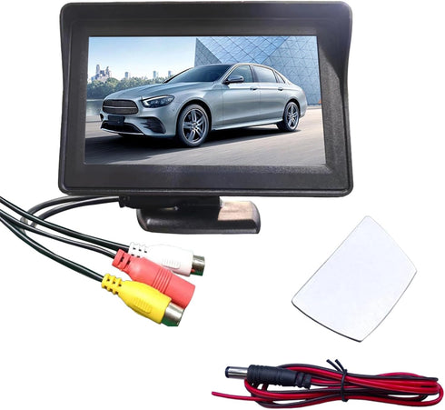 ZIMISI 4.3 Inch TFT LCD Car Color Parking Aid System Monitor Display, DC