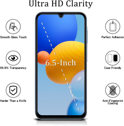 MAYtobe [2-Pack Privacy Screen Protector Designed for Samsung Galaxy A15 5G Tempered Glass, No Bubbles, Anti Scratch, Easy to Install