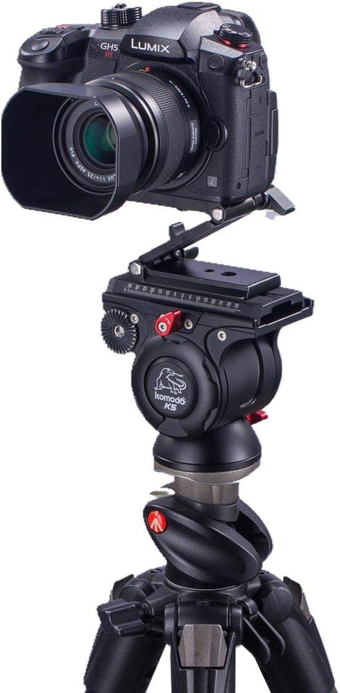 Universal Flex Tilt Head Z Mount Bracket for Arca-Swiss Tripod Head, Quick Release Plate for DSLR Camera