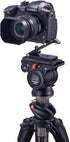 Universal Flex Tilt Head Z Mount Bracket for Arca-Swiss Tripod Head, Quick Release Plate for DSLR Camera
