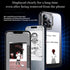 NFC Smart Ink Screen Phone Case for iPhone 15 PRO - Gray Protective Cover