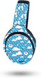 MightySkins Carbon Fiber Skin for Skullcandy Crusher ANC 2 - Unicorn Clouds | Durable Textured Finish | Easy to Apply