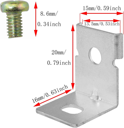 12pcs MHS012 Power Supply Fixed Bracket Installation Accessories Motor Mount Mounting Bracket