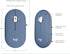 Logitech Pebble Wireless Mouse, Silent Slim Computer Mouse with Bluetooth or 2.4 GHz Receiver for