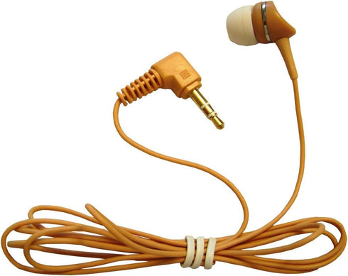 Scan Sound, Inc. 1-Bud 3.5mm MP3 Single-Ear Stereo Earphone w/ Plug and Soft Rubber eartip for Players, Tablets, Mobile