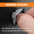 140 Pack 3/4" Zip Tie Adhesive Mounts, Self Adhesive Cable Base Holders with Multi-Purpose Clips