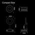 LnkXT Magnetic Phone Holder for Car,Vacuum Suction Cup Phone Mount,Magsafe Car Mount for iPhone, No Need Charge,Folding