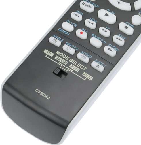 New CT-90302 Replace Remote Control for Toshiba TV Models 32AV502RZ, 40RV525U, 22AV500U, 26AV52RZ