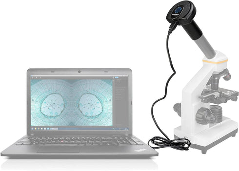SVBONY SV189 Microscope Digital Camera, 1.3 Million Pixel USB2.0, Suitable for Color Photography