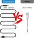 USB to 3.5mm Jack Audio Adapter, Male AUX to USB 2.0 Charge Cable for iPod Shuffle MP3 Player, 3.3FT