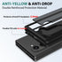 Samsung Galaxy Z Fold 6 Case, Black Thin Anti-Scratch PC with Camera Frame Protection, Shockproof Design