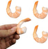 YUGSHNKFC 4PCS Fake Shrimp Simulation Food Model Highly Photo Tool PVC Food Toy