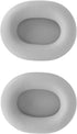 WH 1000XM5 Ear Cushions Replacement - Protein Leather, Cotton Pads, Noise Insulation Memory Foam, Platinum Silver.