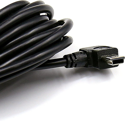 Pruveeo Mini USB Car Charger Adapter for D80/D90-4CH Dash Cam, Replacement Vehicle Power Cable Cord