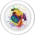 PopSockets MagSafe PopGrip for iPhone - Splash Art Pug Cute Mops Dog Lover Gift