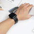 iiteeology Compatible Apple Watch Bands 44mm Series 6 5 4 Se, Upgraded Stainless Steel Band with iWatch Screen Protector