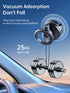 Caiwongtech 360 Vacuum Magnetic Suction Phone Holder, Rotatable Foldable Retractable Hands-Free Suction Cup Phone Mount