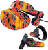 MightySkins Skin for Samsung Odyssey Plus VR - Hot Flames | Durable Vinyl Decal Wrap Cover, Easy to Apply and Remove