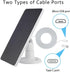 Solar Panel for WYZE Battery Cam Pro, 4W 5V Wireless Outdoor Panel with 10ft Micro USB Charging Cable, Adjustable Mount