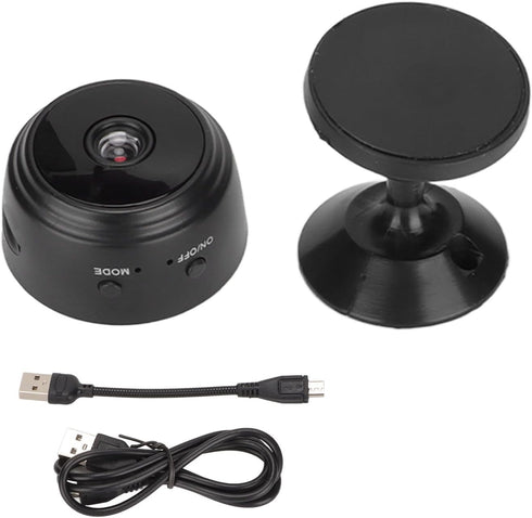 WiFi Camera Indoor, 1080P Pet Dog Camera with 150° Wide Angle and Night Viewing for Security