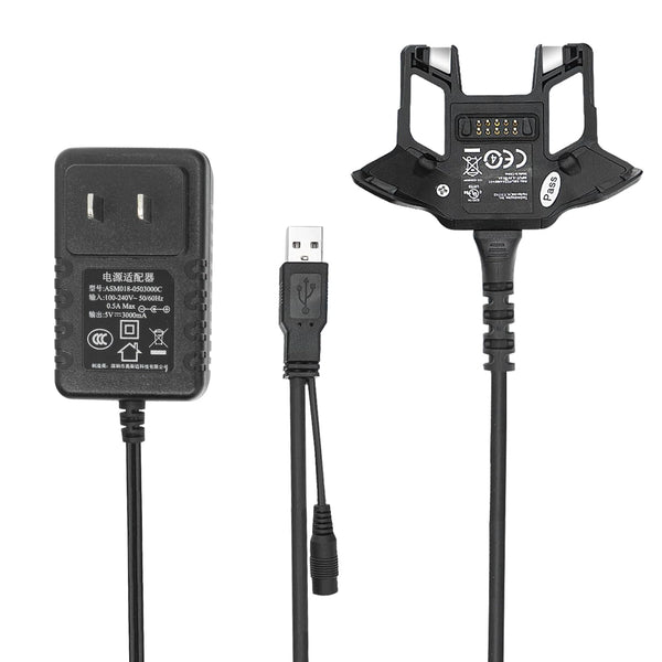 Esyeris USB Charger Cable with Adapter for Zebra Symbol TC70 TC75 CBL-TC7X-USB1-01