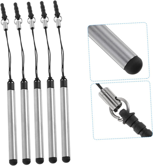 ARTIBETTER 25pcs Capacitive Touch Screen Stylus Pens for Tablets and Phones High Precision Fine Tip Anti-Stick Design