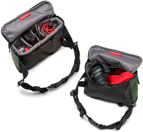 Manfrotto Street Belt Bag, Waist Bag for Mirrorless Camera, Vlogging Kit, Photography Accessories for Content Creators