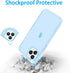 JJGoo Compatible with iPhone 14 Pro Case, Clear Soft Shockproof Protective Slim Thin Bumper Cover Transparent,