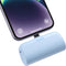 Mini Portable Charger Power Bank for iPhone, 5200mAh Ultra-Compact PD Fast Charging Battery Pack, Compatible with iPhone