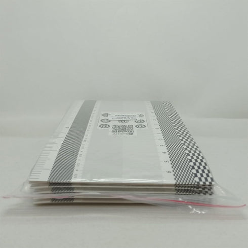 Lens Focus Calibration Tool Alignment Ruler Folding Card (Pack of 6)