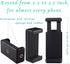 Flexible Webcam Stand and Cell Phone Tripod - Holder for Logitech, Nexigo Webcam, GoPro Camera and More