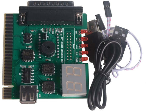 ZJtek USB PCI PC Notebook Laptop Motherboard Analyzer Diagnostic Post Card Tester