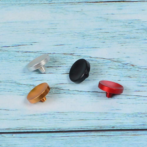 Comimark 4Pcs 10mm Soft Metal Shutter Release Buttons for Enhanced Comfort