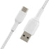 Belkin 3.3ft Braided USB-C to USB-A Cable - Compatible with iPhone 15, Samsung Galaxy, Pixel, iPad Pro, Nintendo Switch