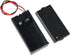 10Pcs 9V Battery Holder with Switch, 9 Volt Battery Case Connector Wire Spring Clip, DIY Plastic Cell Batteries