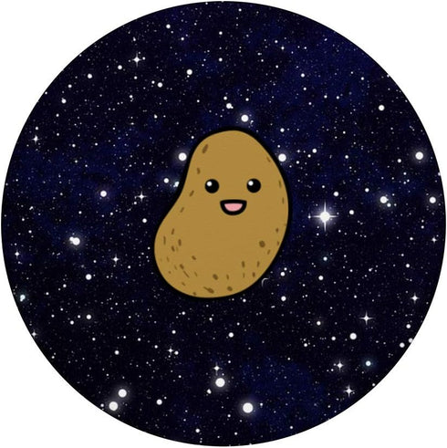 Potato Galaxy Art Graphic PopSockets PopGrip: Swappable Grip for Phones & Tablets
