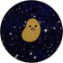 Potato Galaxy Art Graphic PopSockets PopGrip: Swappable Grip for Phones & Tablets