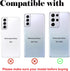 Galaxy S21 Ultra Back Glass Replacement for Samsung Galaxy S21 Ultra 5G G998U Housing Door Cover with Camera Glass Lens Pre-Install Tapes + Repair Tool Kits(Silvery)