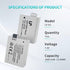 LP E5 Battery Pack, 2-Pack 1600mAh Battery Compatible with Canon EOS Rebel XS, T1i, 1000D, and More