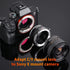 K&F Concept Lens Mount Adapter for Contax/Yashica (C/Y) Lens to Sony Alpha NEX E-Mount Camera
