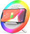 Swarmir Bluetooth Speaker Night Lights, Wireless Charging Kids Speaker, Color Changing Modern Bluetooth