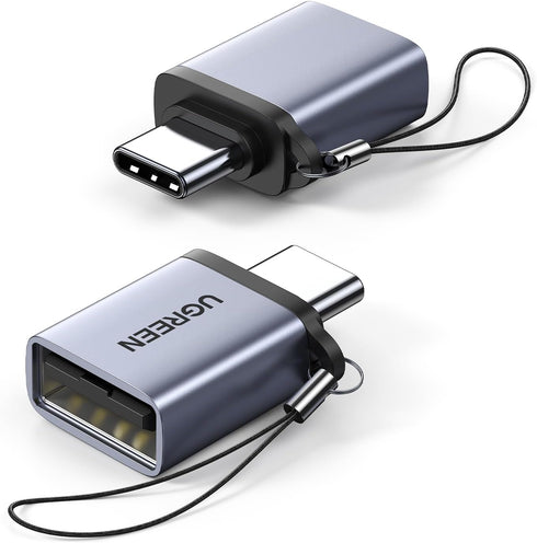 UGREEN USB C to USB Adapter (2 Pack), USB C Male to USB 3.0 Female Adapter for MacBook Pro, iPhone 15