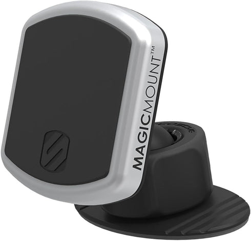 Scosche MPDB MagicMount Pro Magnetic Car Phone Holder Mount - 360 Degree Adjustable Head, Universal Dashboard Phone