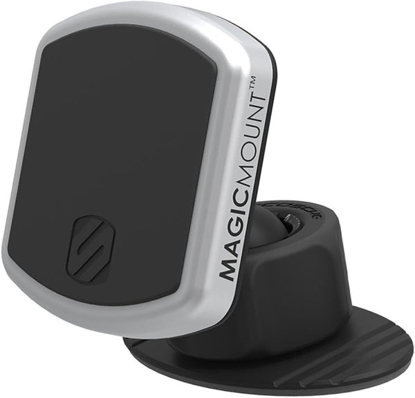 Scosche MPDB MagicMount Pro Magnetic Car Phone Holder Mount - 360 Degree Adjustable Head, Universal Dashboard Phone