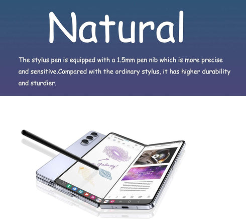 2 Pcs Galaxy Z Fold 6/5 S Pen Fold Edition for Samsung Galaxy Z Fold 6/5 5G, Slim S Pen Galaxy S Pen 5 Fold Edition