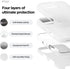 elago 16 6.9 inch Compatible with iPhone Pro Max Case, Premium Liquid Silicone Case, Full Body Protective Cover